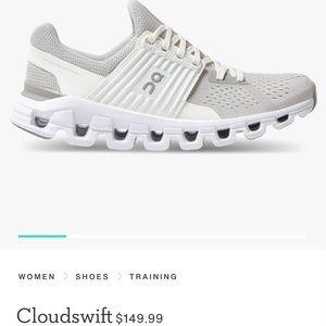 Cloudswift
Glacier | White
WOMEN'S
7.5